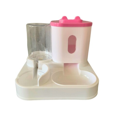 Dispensador Comedero/Bebedero 29,5 cm Rosa Dispensador Comedero/Bebedero 29,5 cm Rosa