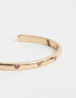 Pulseras Rígidas Bañada en Oro Pulsera Rígida Bañada En Oro - Dorado