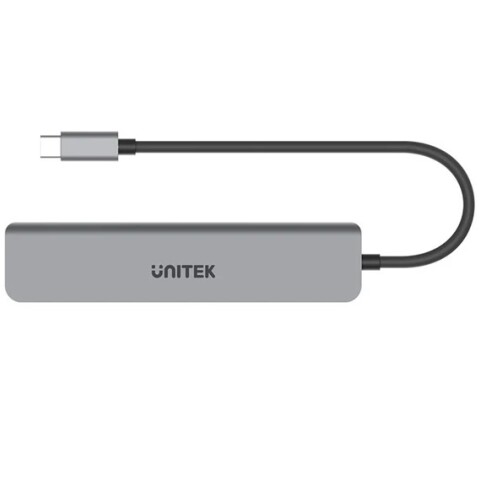 HUB USB-C Unitek 7 en 1 5Gbps con PD 100W H1118A HUB USB-C Unitek 7 en 1 5Gbps con PD 100W H1118A