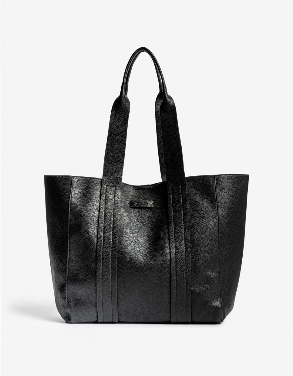 Shopper De Hombro Negro 