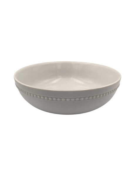 ENSALADERA CON PUNTILLO D21x7CM PORCELANA BLANCO ENSALADERA CON PUNTILLO D21x7CM PORCELANA BLANCO