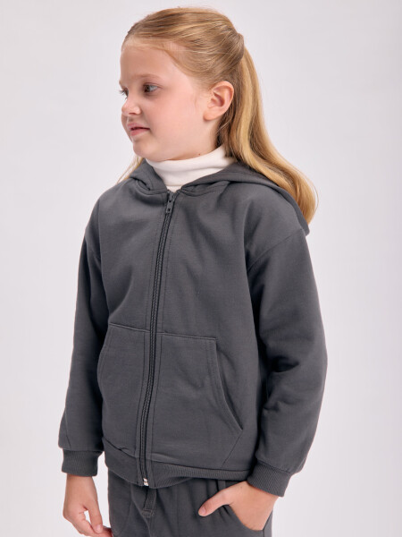 Campera deportiva básica Gris