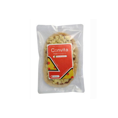 Pizza con muzzarella 260g Convita Pizza Convita Con Muzzarella
