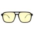 Lentes de Sol Chilli Beans Berna Unisex Negro - Amarillo