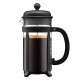 Cafetera Prensa Francesa Bodum Portátil de 1 Lt Negro
