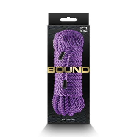 Cuerda BDSM Bound NS Novelties 25ft. Violeta