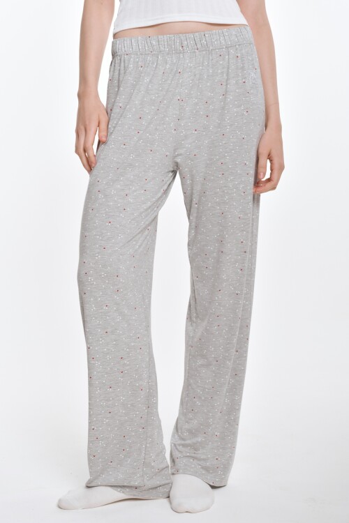 Pantalón Charlotte Gris Melange