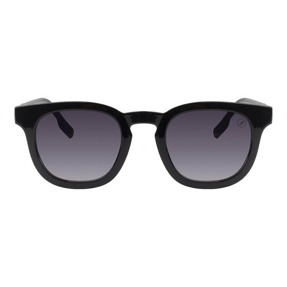 Lentes De Sol One Piece Cuadrado De Acetato Degradado/Negro