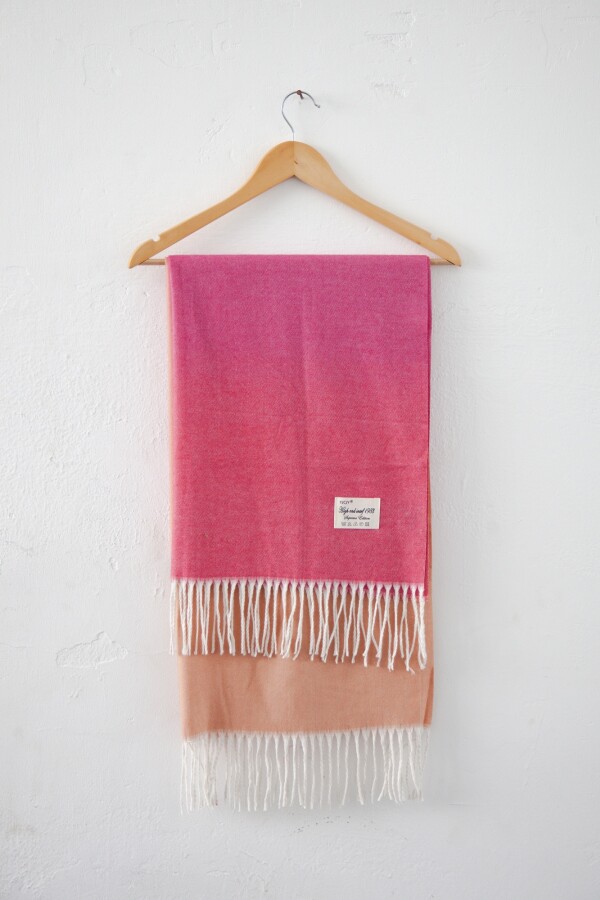 PASHMINA DEGRADE FUCSIA