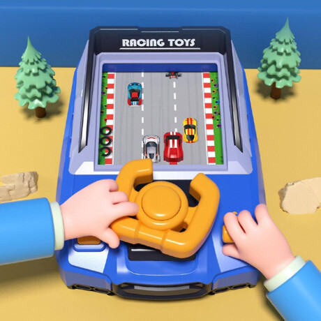 Juego de carrera de autos Azul