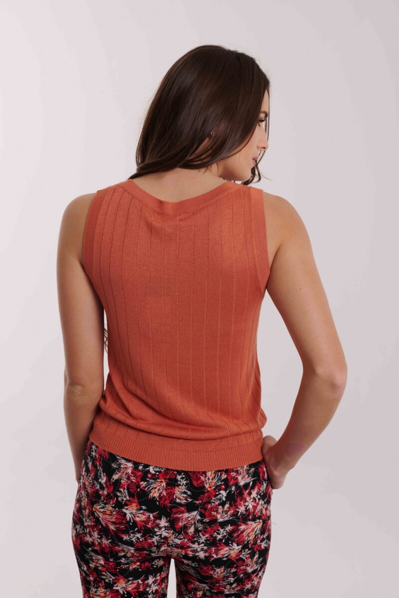TOP TEJIDO NORMA LADRILLO
