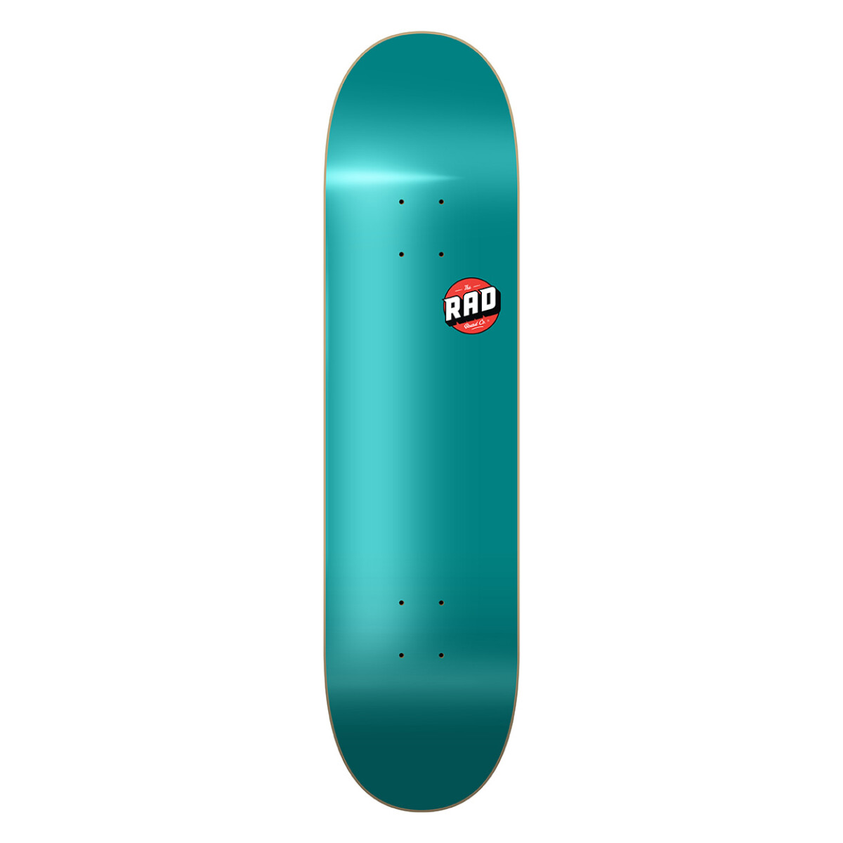 Deck Skate Rad 8.25" - Modelo Basic Logo Teal (solo tabla) 
