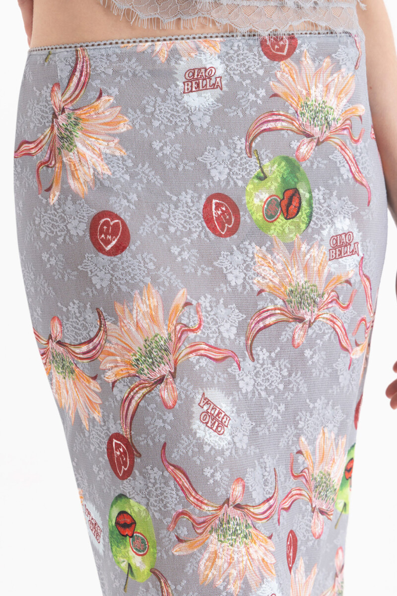 POLLERA MISTIQUE Gris