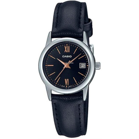 Reloj CASIO LTPV002L-1B3UDF en Cuero Negro Esfera 31mm 0