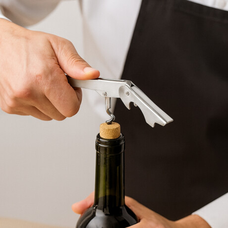 Sacacorchos acero inoxidable 120 mm Sacacorchos acero inoxidable 120 mm