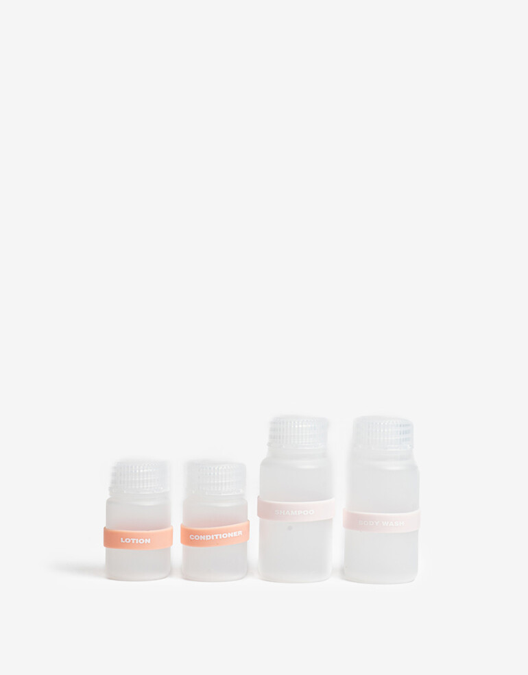 Set de Viaje Set De Envases Recargables Para Viaje - Combinacion Multicolor