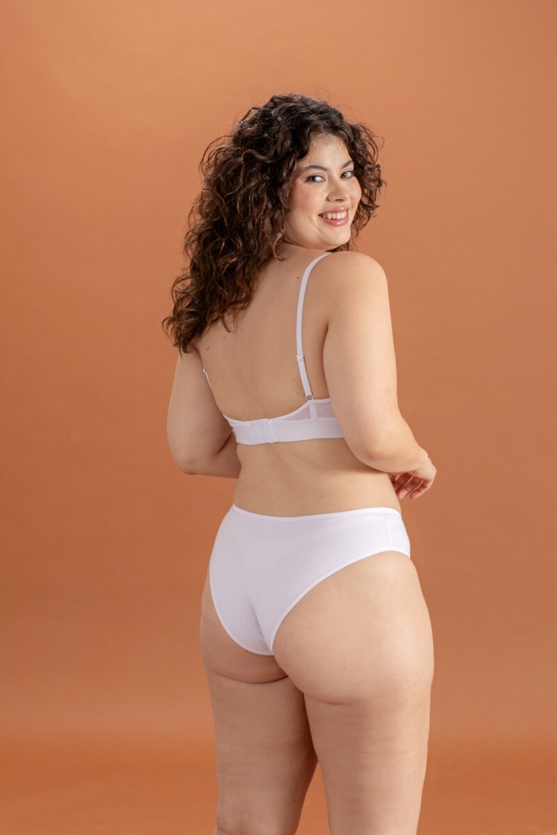 Top Triangular. BLANCO