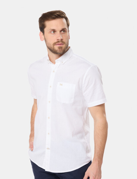 CAMISA DE LINO Blanco