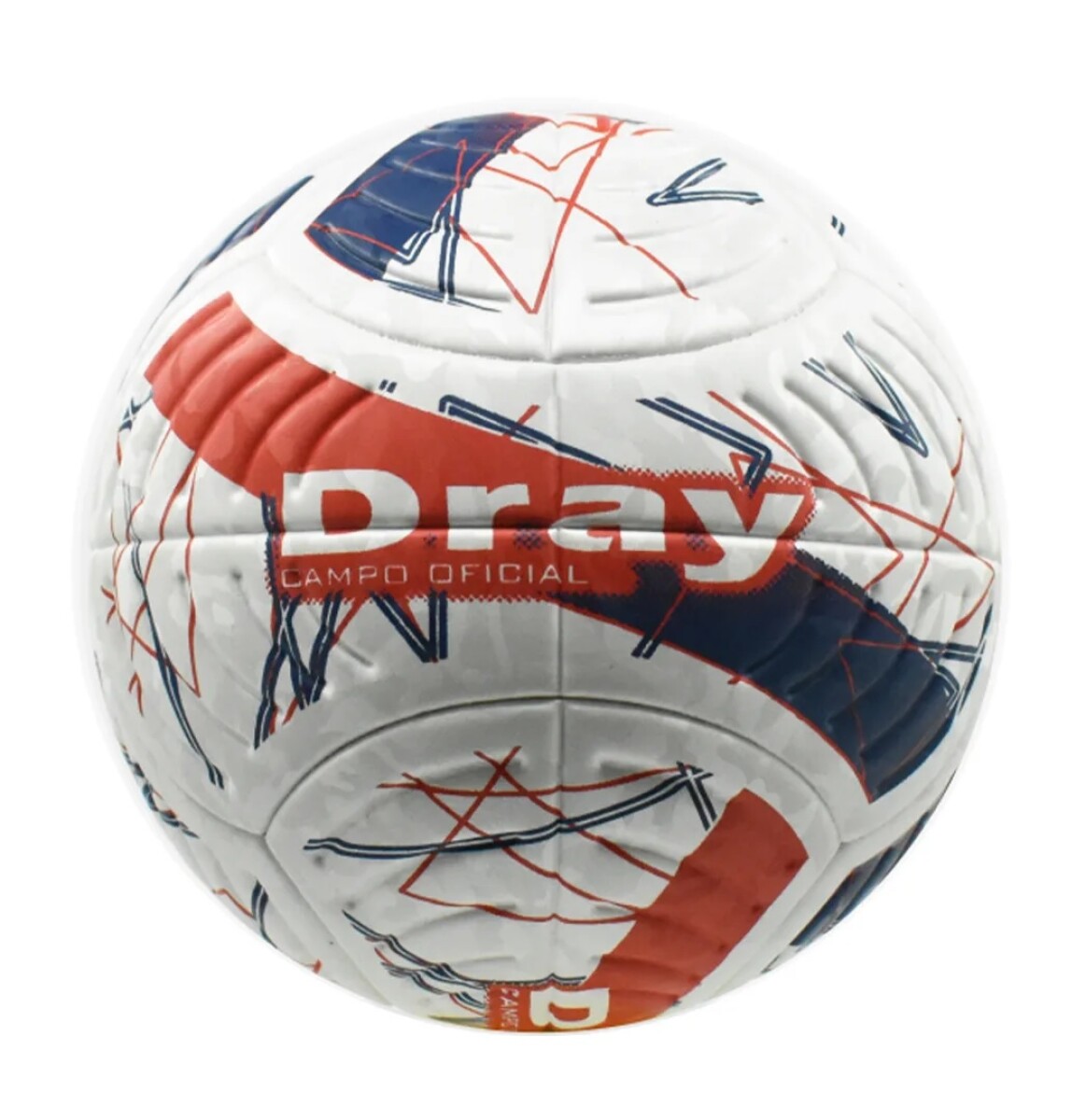Pelota futbol 11 nro 5 roja/azul marino 