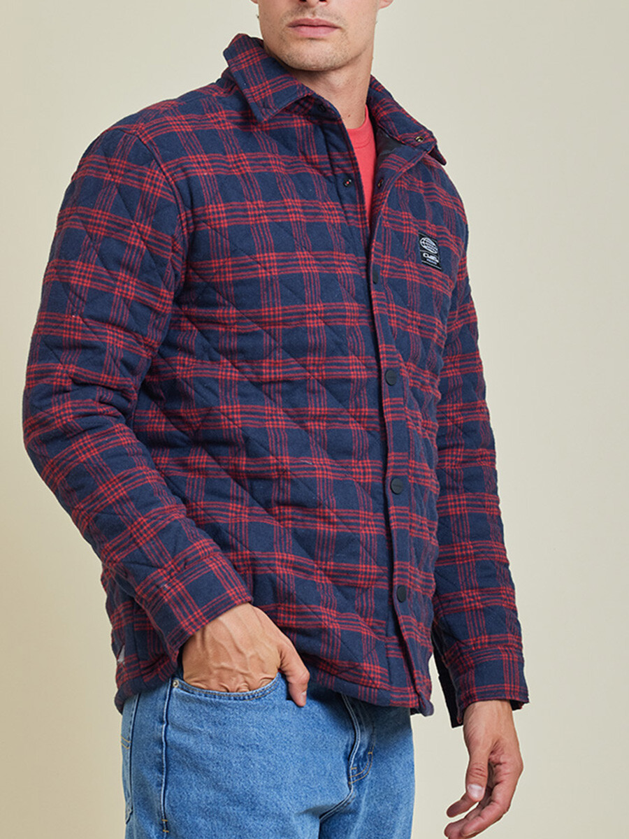SOBRECAMISA FERGAL RUSTY - Rojo 