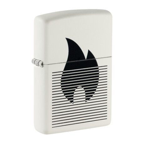 Encendedor Zippo Blanco C/diseño 0
