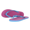 Sandalias Ojotas De Mujer Flip Flops Waves Lila y Celeste