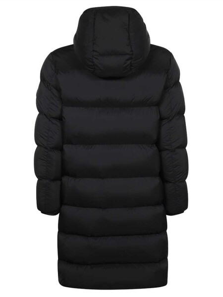 Moncler -Campera estilo parka impermeable con capucha desmontable rellena de plumas, Hanss Negro