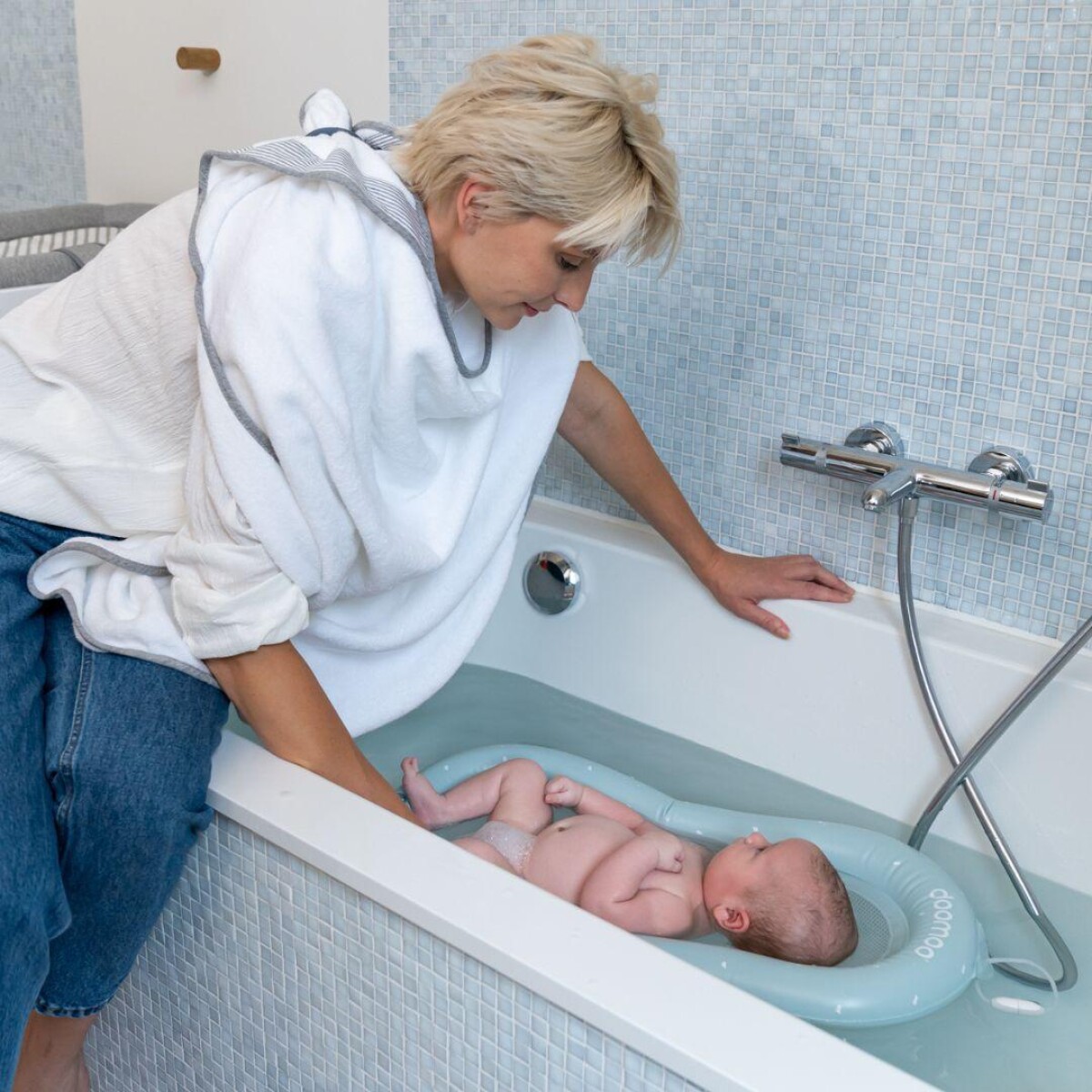 Colchon inflable para bañitos y bañeras 