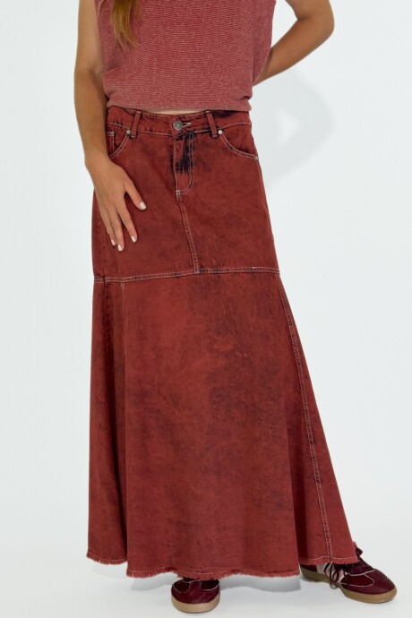 POLLERA JACINTA Terracota