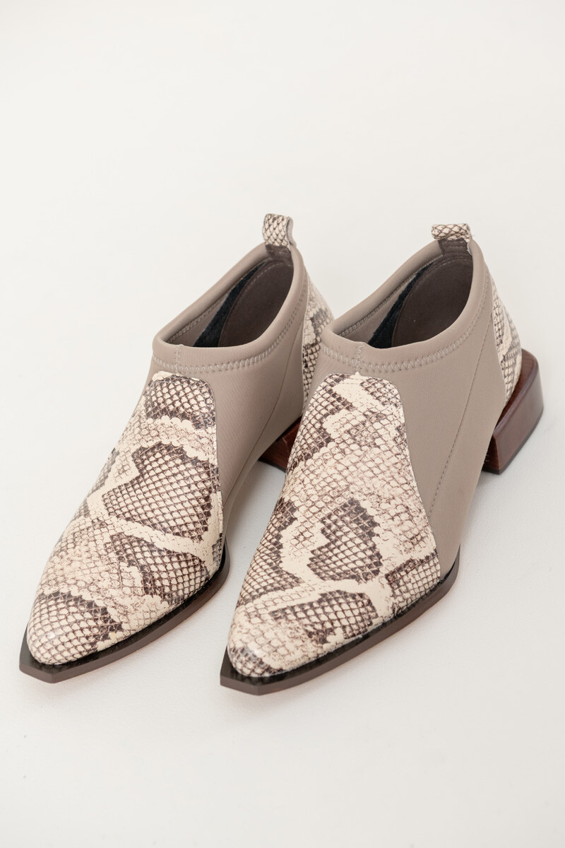 Botin twist - Vison reptil 