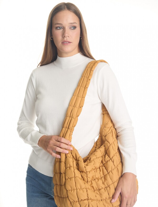 Bolso Capitoneado MOSTAZA