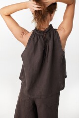 Blusa Ondas Chocolate