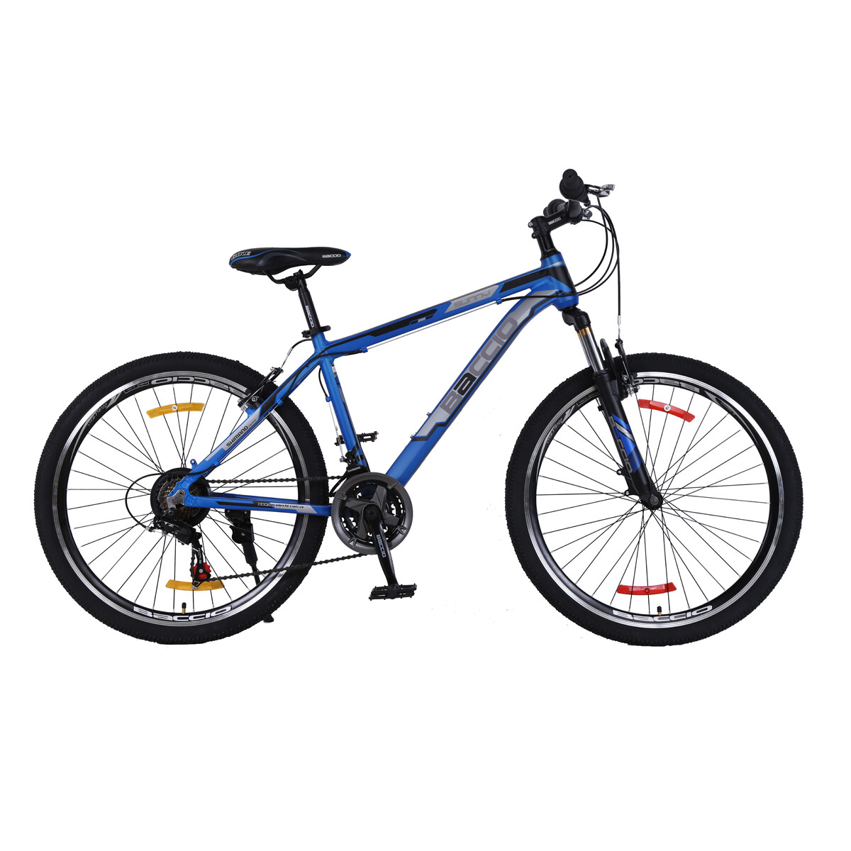 Bicicleta Baccio Sunny R26 - Gris y azul 