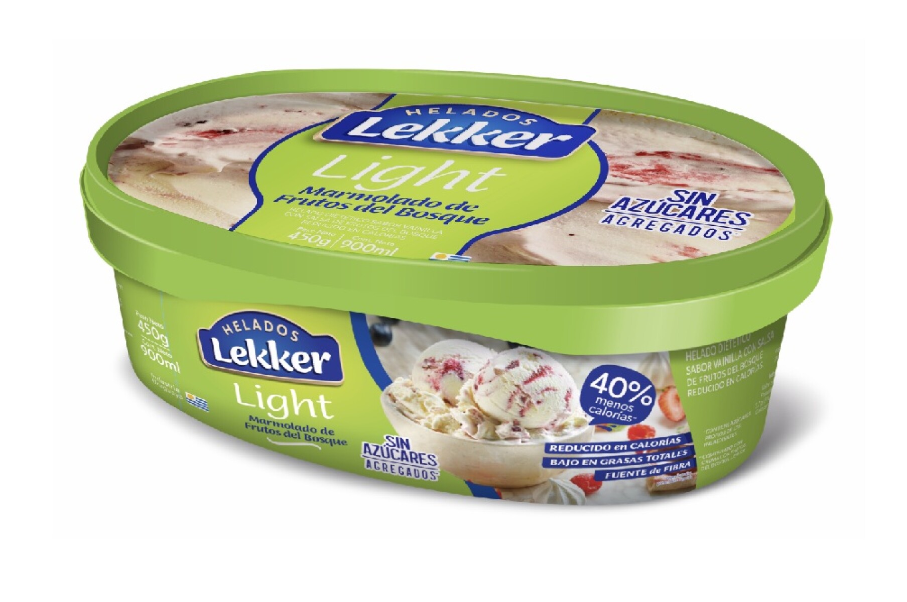 HELADO LIGHT FRUTOS BOSQUE 900ML +SOLO PDE O WEB+ 