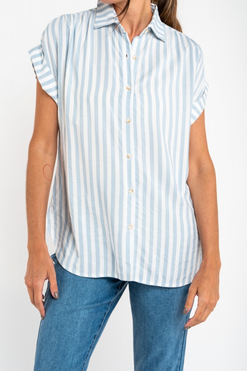 Camisa Celeste