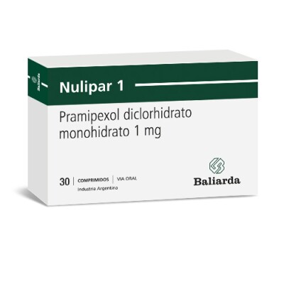 Nulipar 1 Mg. 30 Comp. Nulipar 1 Mg. 30 Comp.