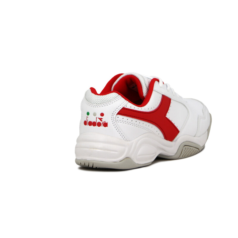 Diadora Tennis Ace Lady / White/red Blanco-rojo
