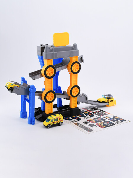 ESTACIONAMIENTO CON AUTITOS AMARILLO