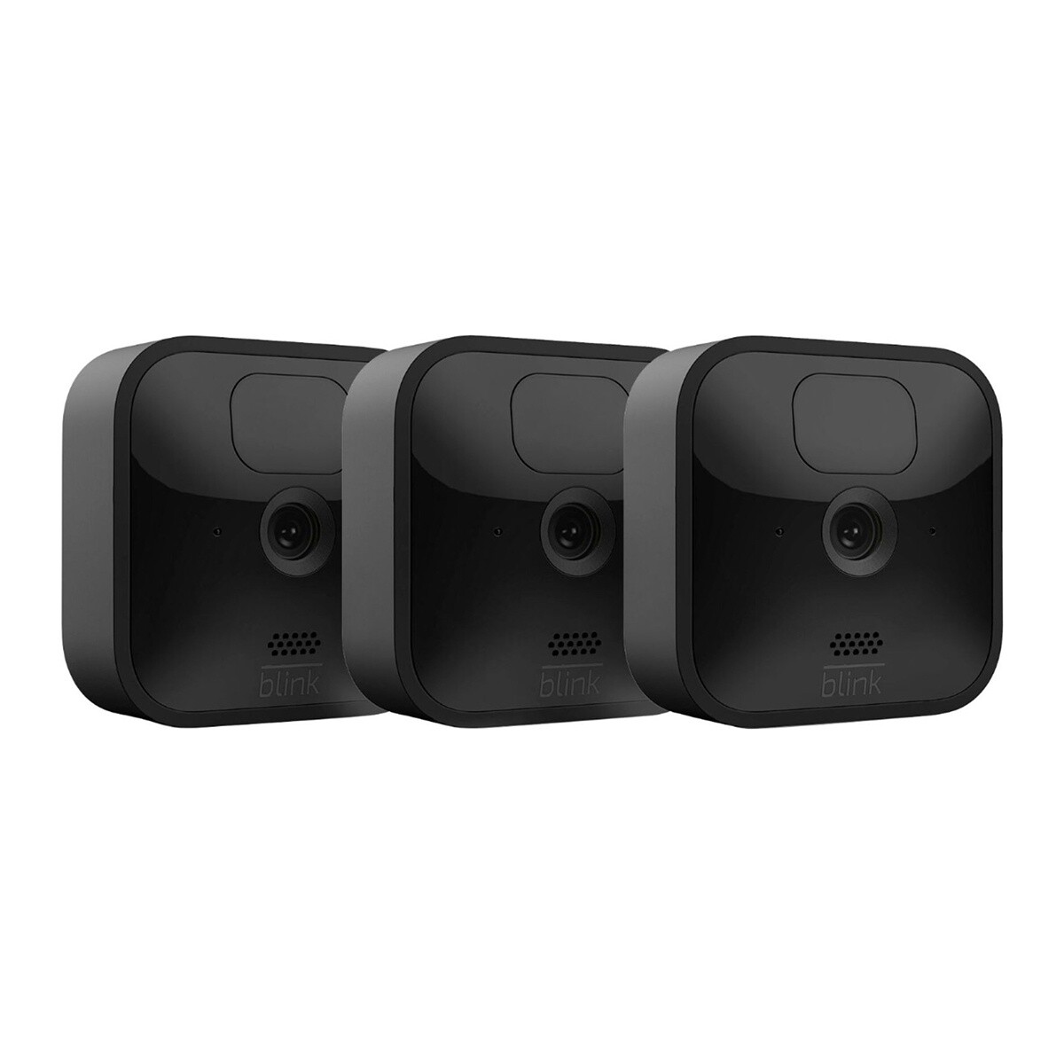 Pack x3 Cámara de Seguridad Blink 3 para Exteriores Outdoor Full HD Smart Wireless - Black 