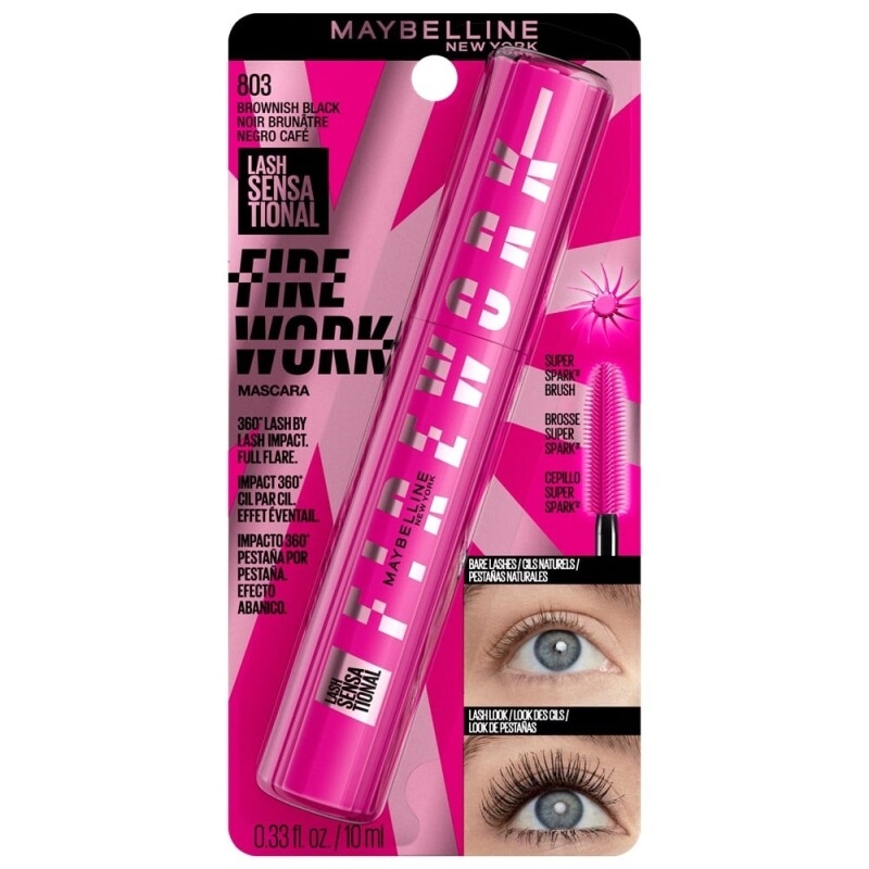 Máscara De Pestañas Maybelline Lash Sens Firework Wsh Brow Máscara De Pestañas Maybelline Lash Sens Firework Wsh Brow