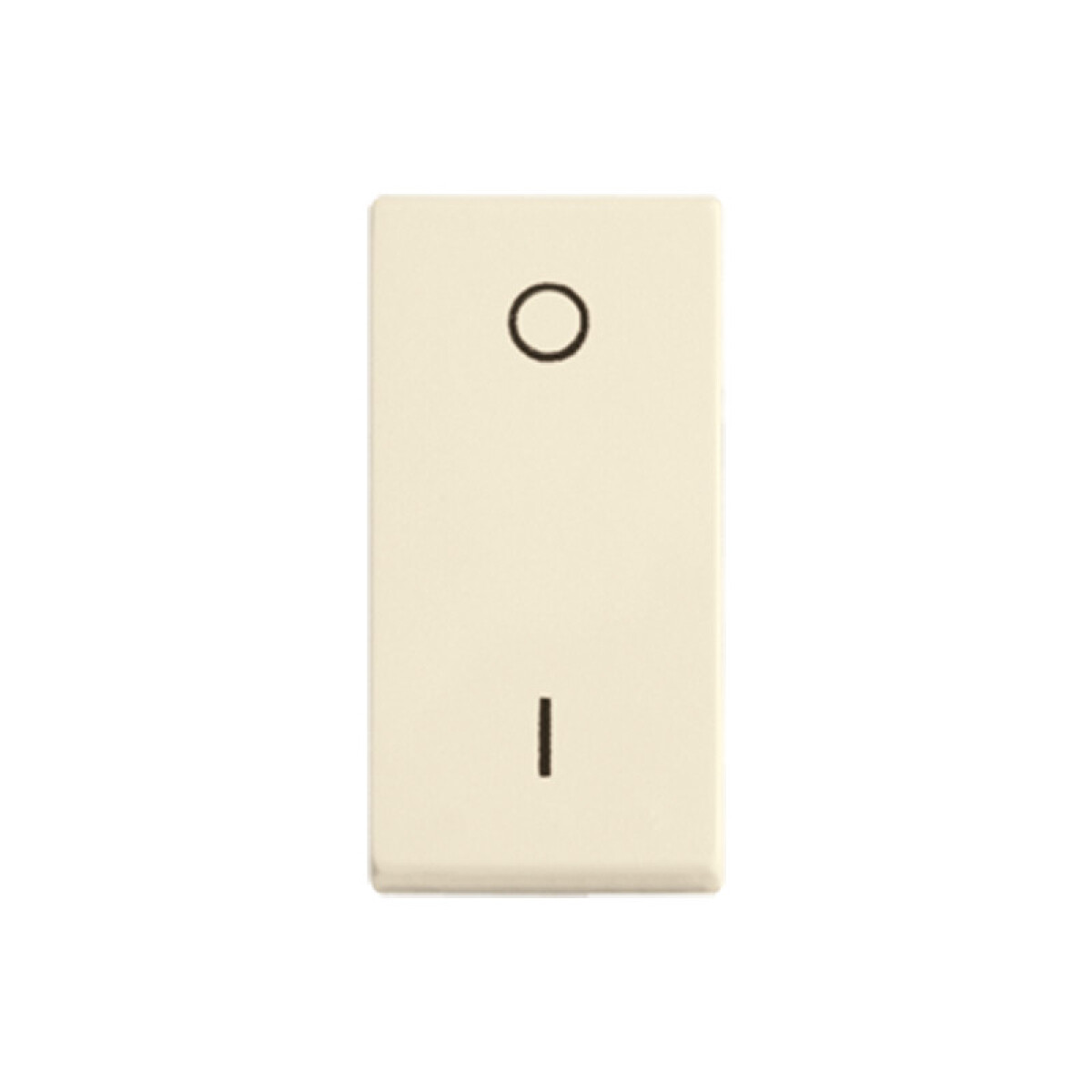 Módulo llave bipolar 10A 250V - Presta marfil - C51612 