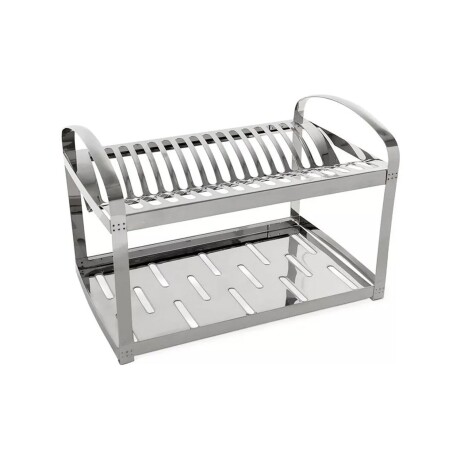 Escurridor de platos para 16 piezas Brinox en acero inox. Escurridor de platos para 16 piezas Brinox en acero inox.
