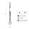 Bombilla en Acero Inoxidable Stanley Spoon Diseño de Flujo Constante Frost