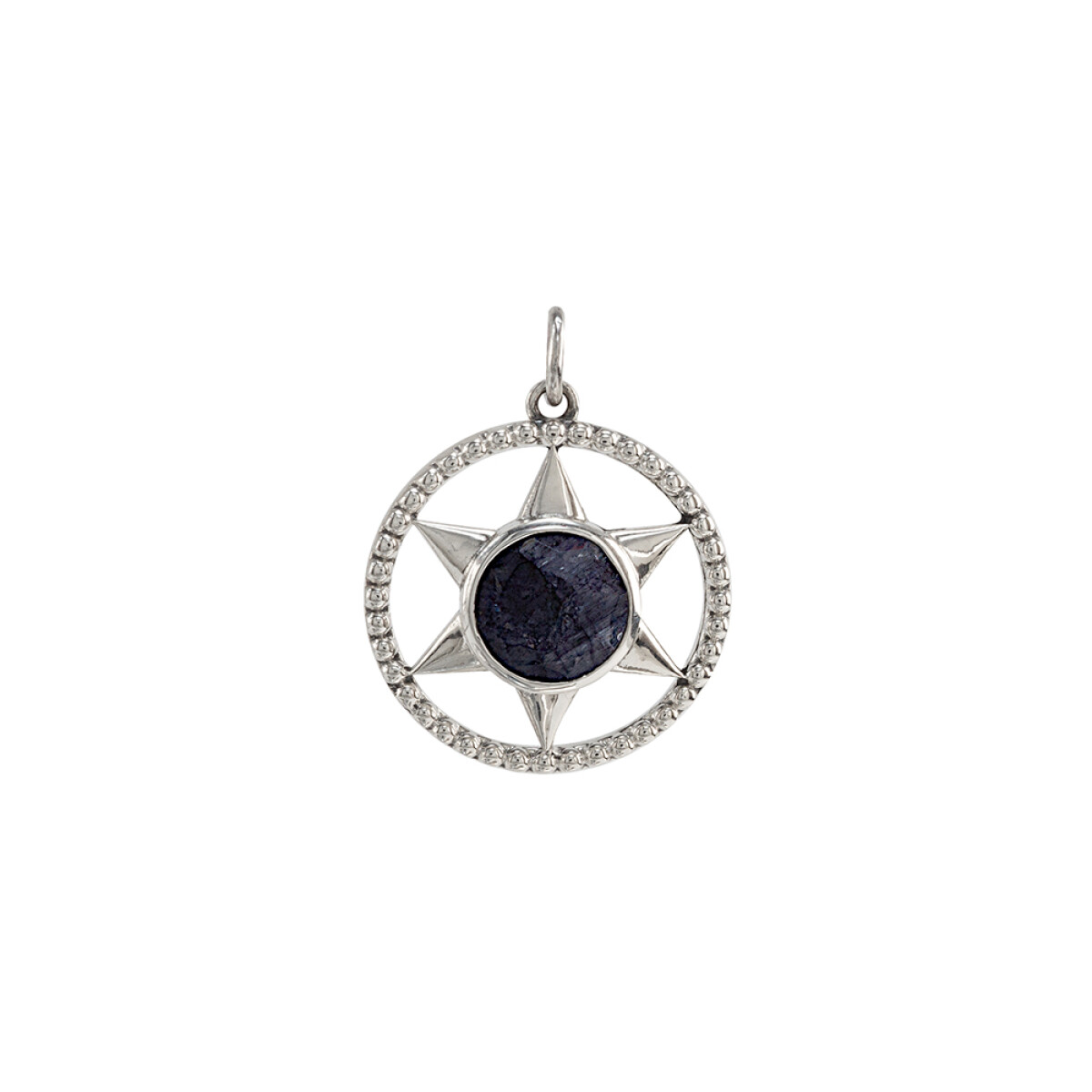 Dije Star Blue - Plata 925 