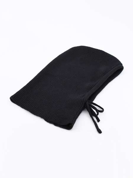 GORRO CAPUCHA NEGRO