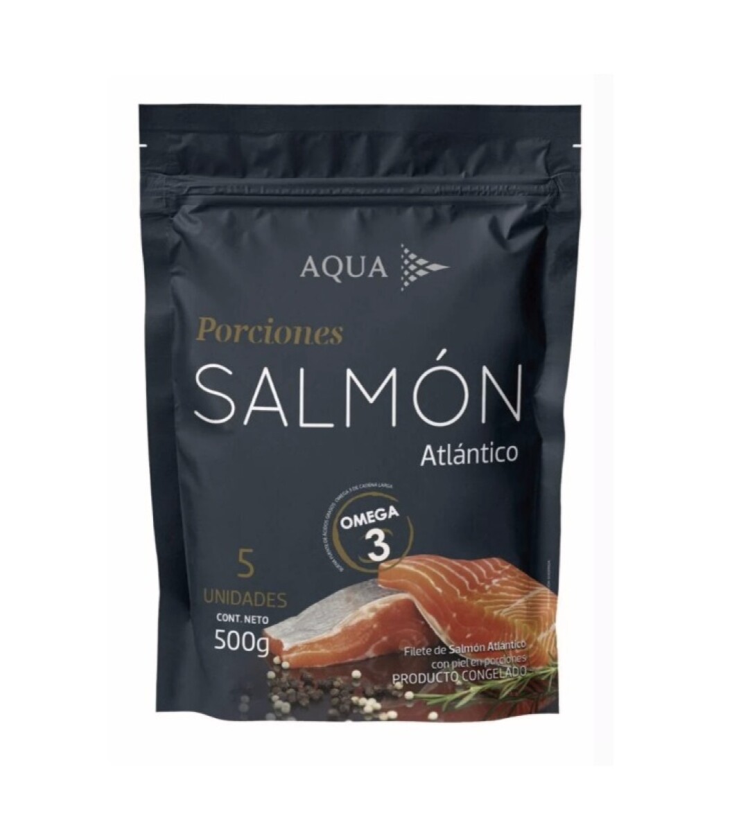 SALMON AQUA 5 UNIDADES 500G 