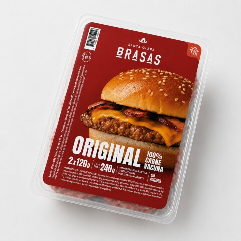 Hamburguesas Brasas Original x2 Hamburguesas Brasas Original x2
