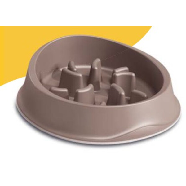 COMEDERO STEFANPLAST CHIC SLOW FOOD 1LT TORTORA COMEDERO STEFANPLAST CHIC SLOW FOOD 1LT TORTORA