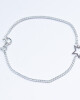 Pulsera star PLATEADO