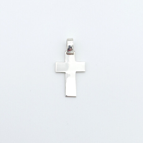 Cruz de Plata 925 Chata Largo 3 cm x 1.9 cm